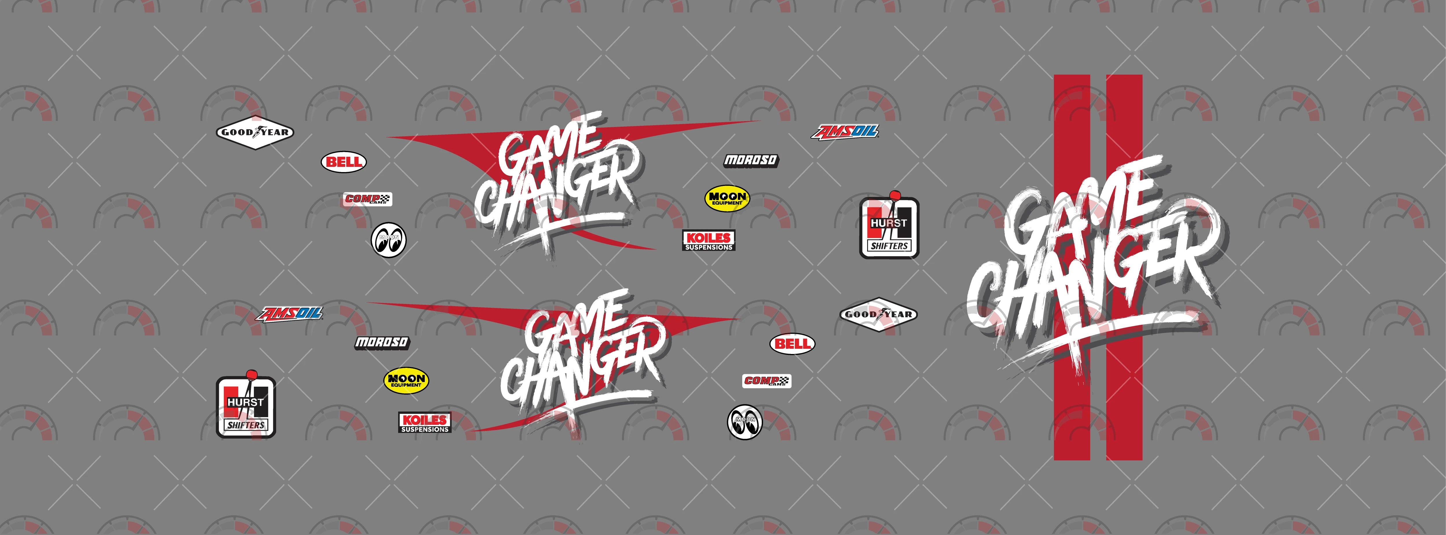 Game Changer model Car Decals