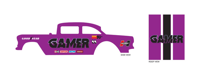 Gamer model Car Decals