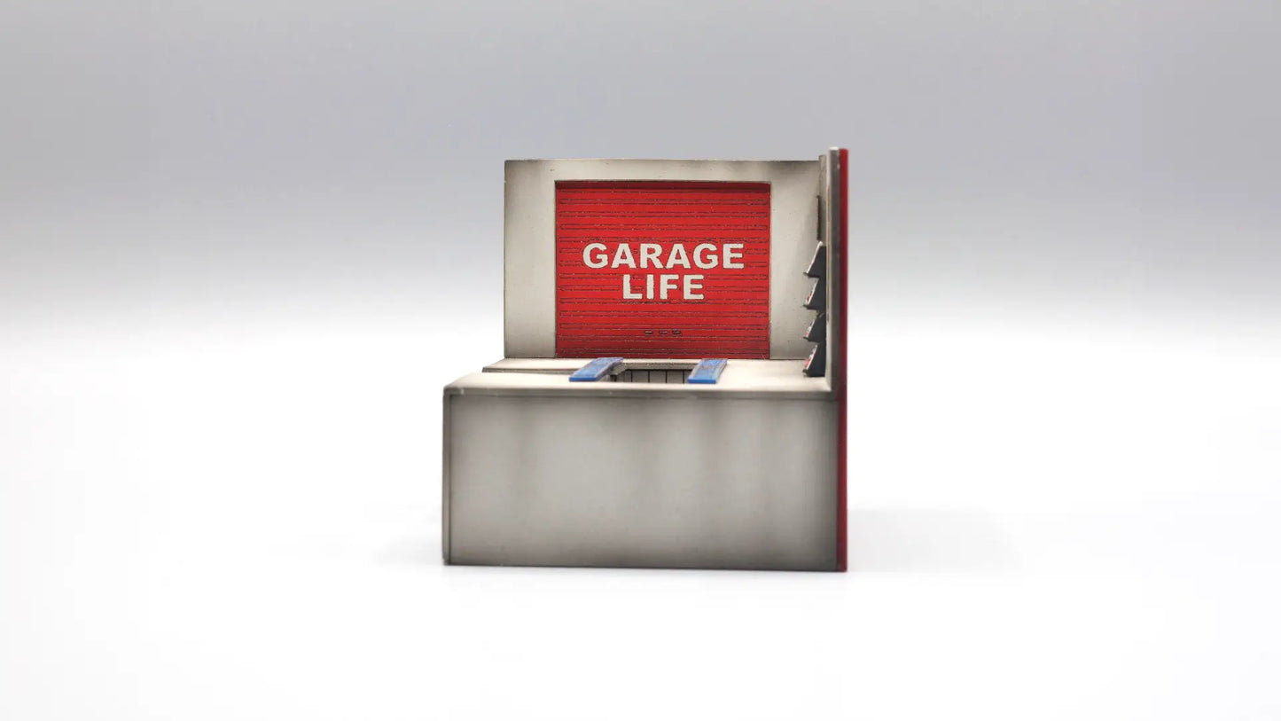 Garage Workshop Mini Diorama Display for 1:64 Diecast Cars