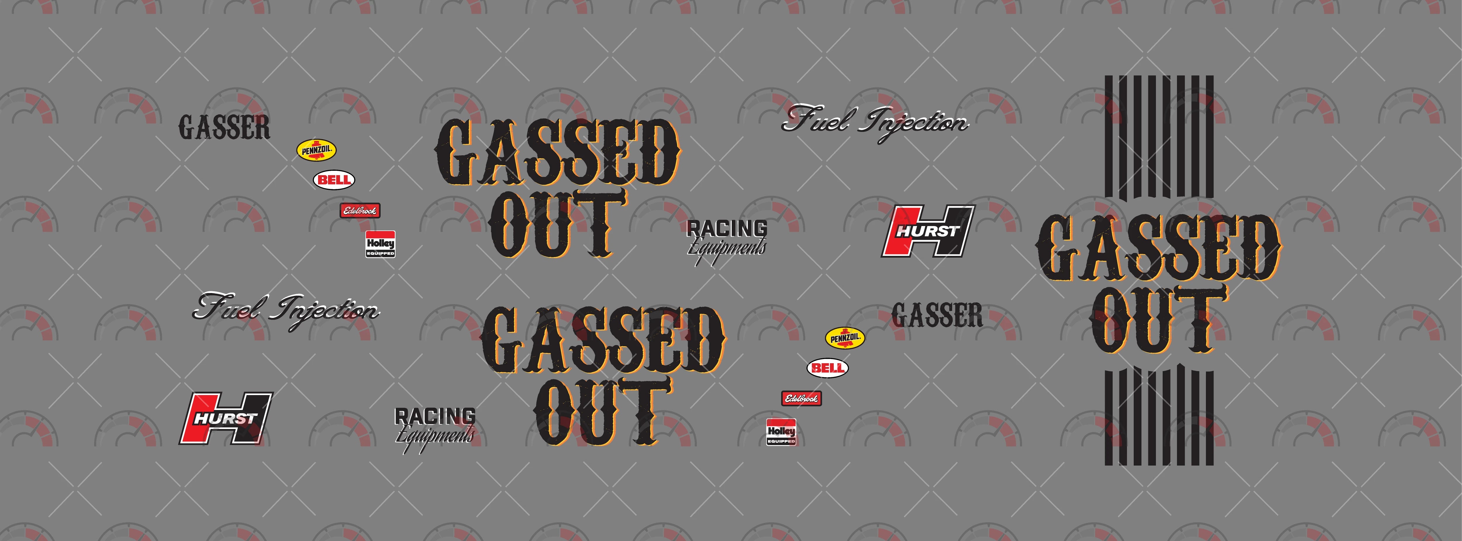 Gassed Out Play Vehicle Decals
