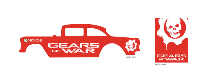 Gears of War Toy Vehicle Decals