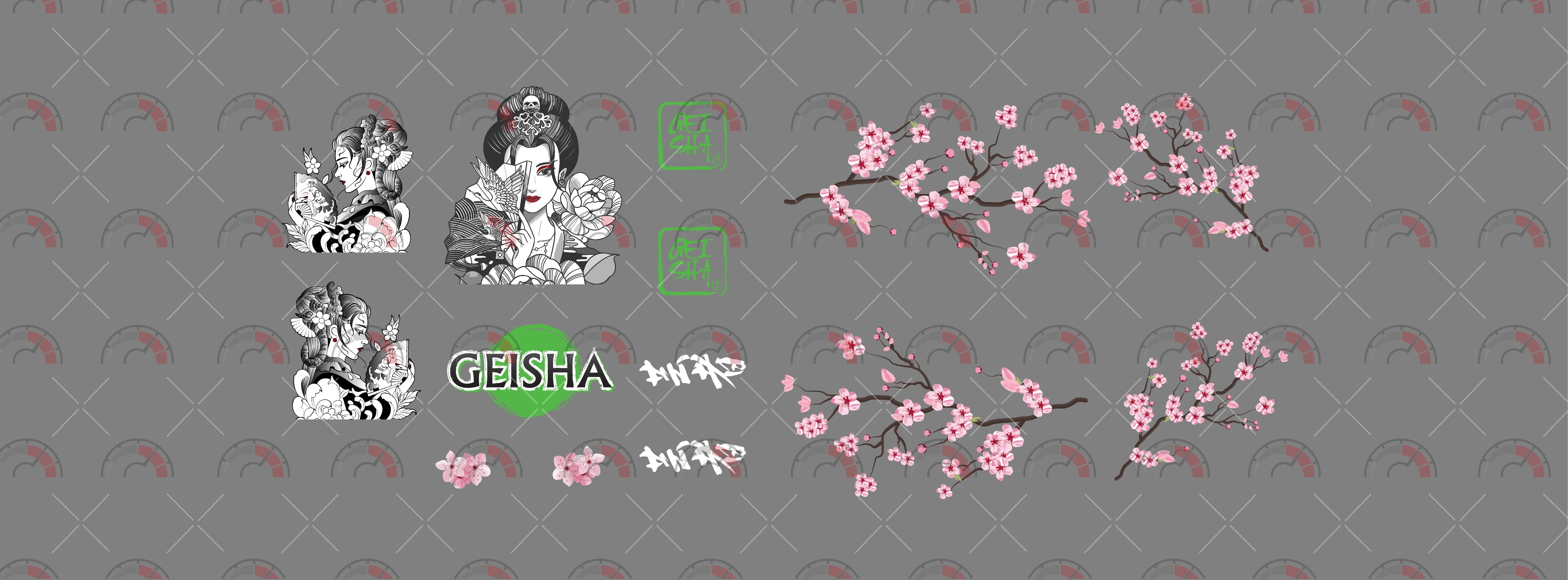 Geisha 03 Play Vehicle Decals