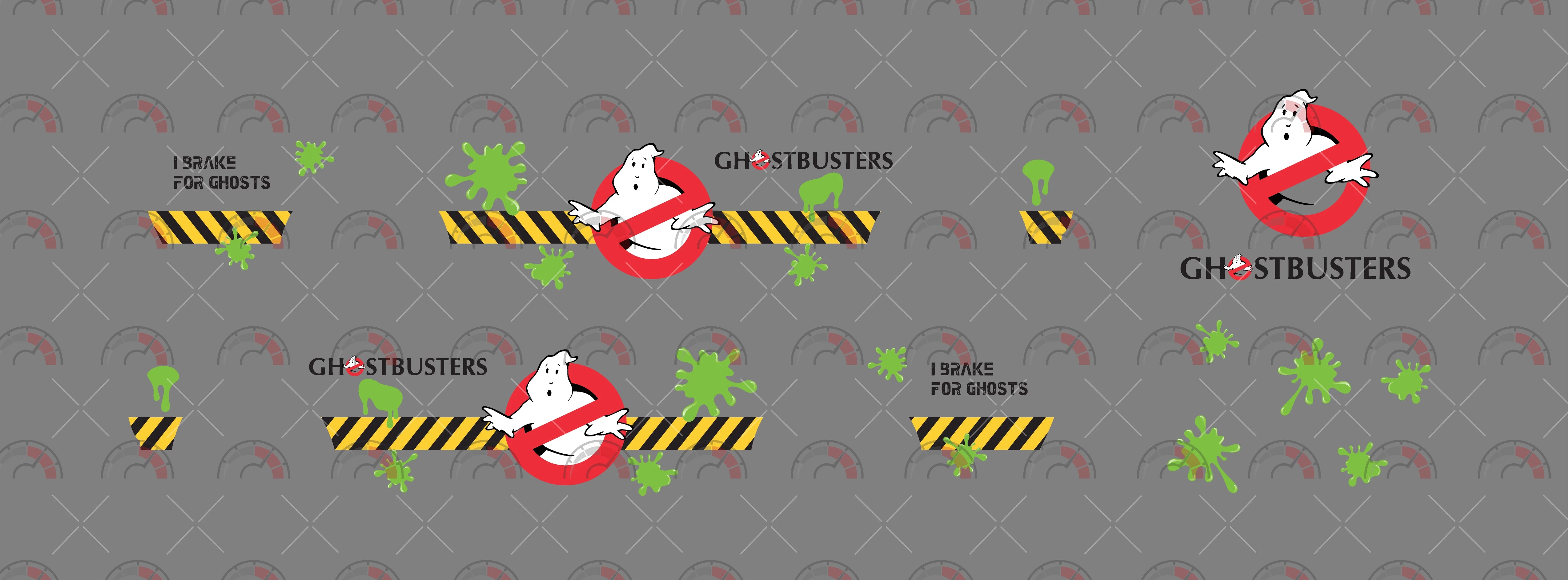 Ghostbusters Toy Car Sticker Design