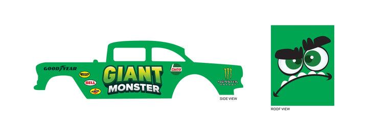 Giant Monster Play Vehicle Decals
