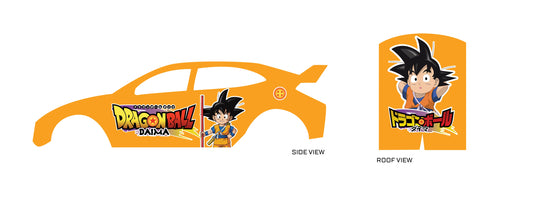 Goku Dragon ball daima 01 Car Decals