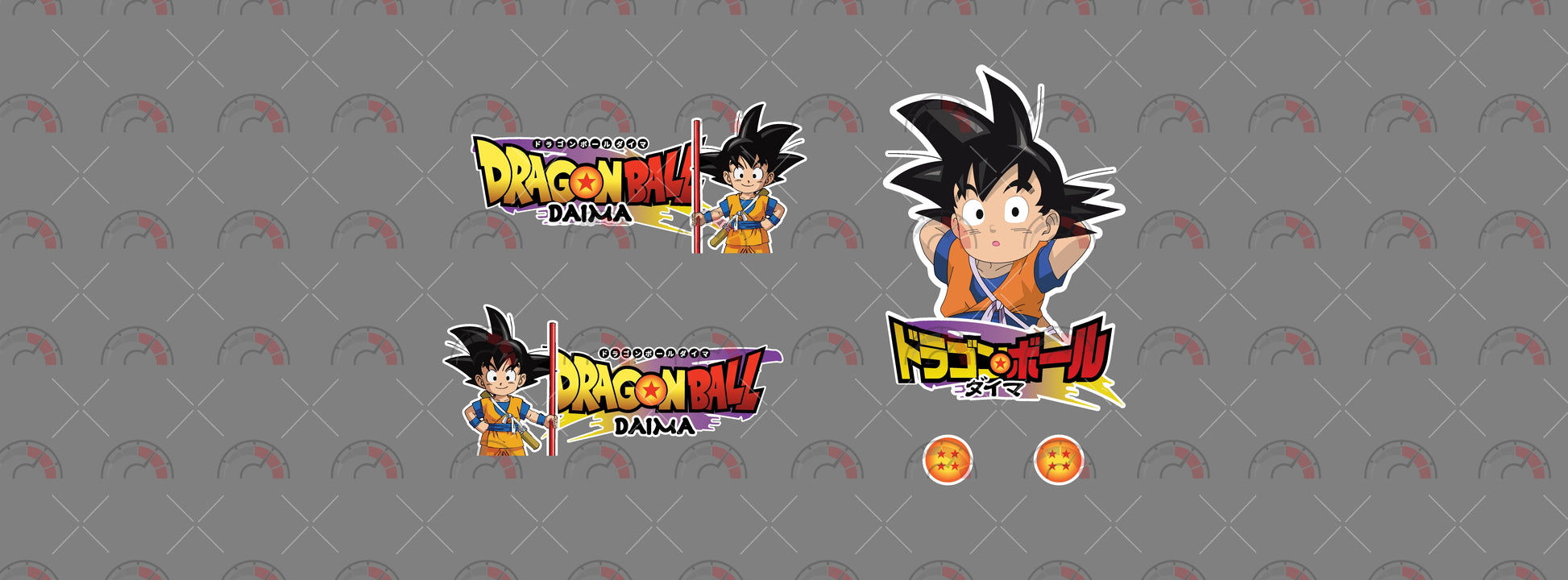 Goku Dragon ball Daima 02 car stickers