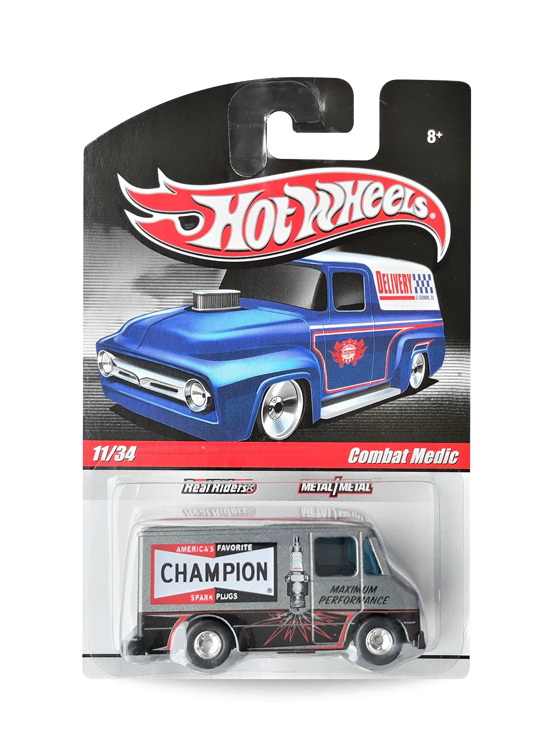 Hot Wheels Delivery Slick Rides 2010 Combat Medic 1:64 – Gray
