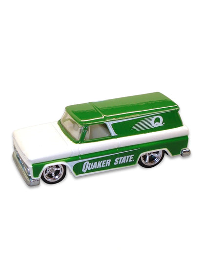 Hot Wheels Delivery Slick Rides 2010 '64 GMC Panel 1:64 – Green & Pearl White