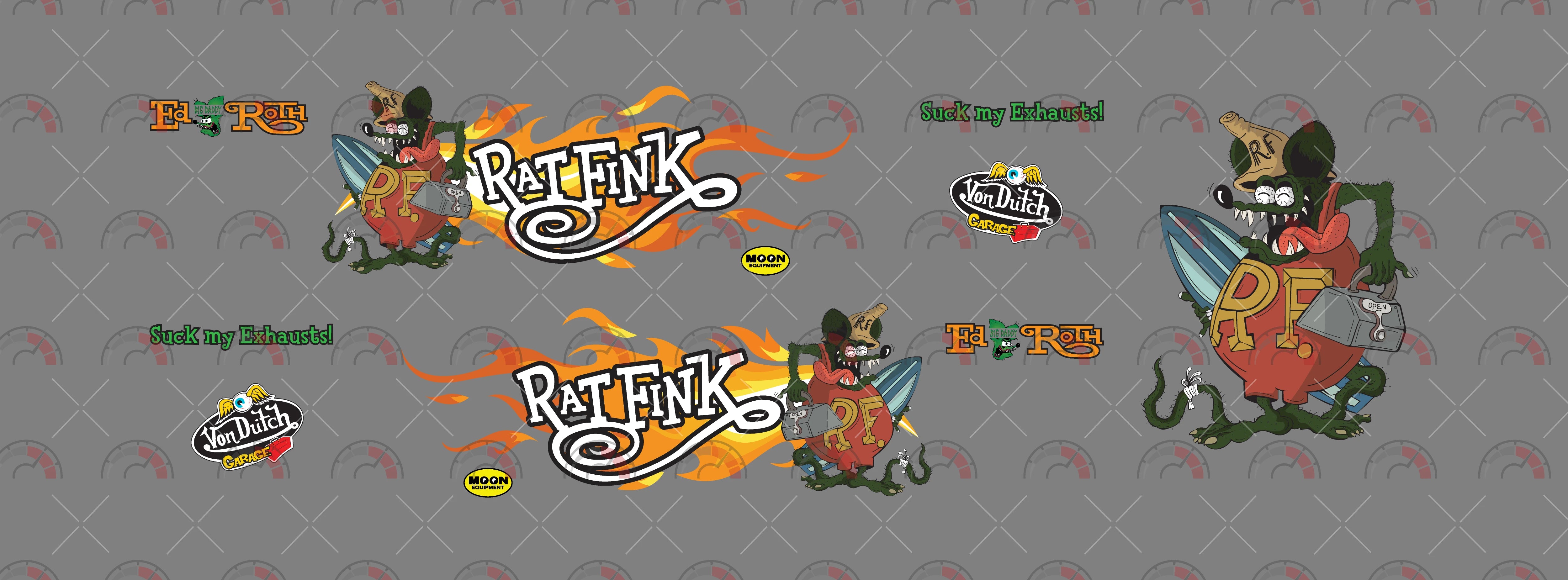 Happy Fink Custom Car Decals