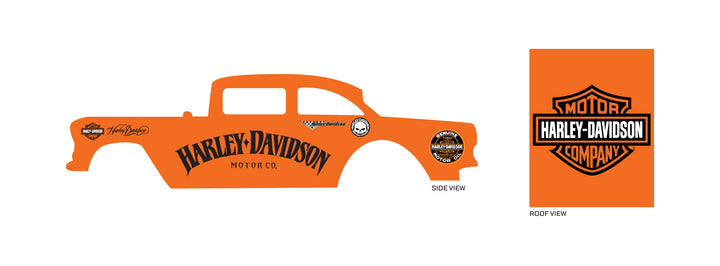 Harley Davidson Motor Co Play Vehicle Decals