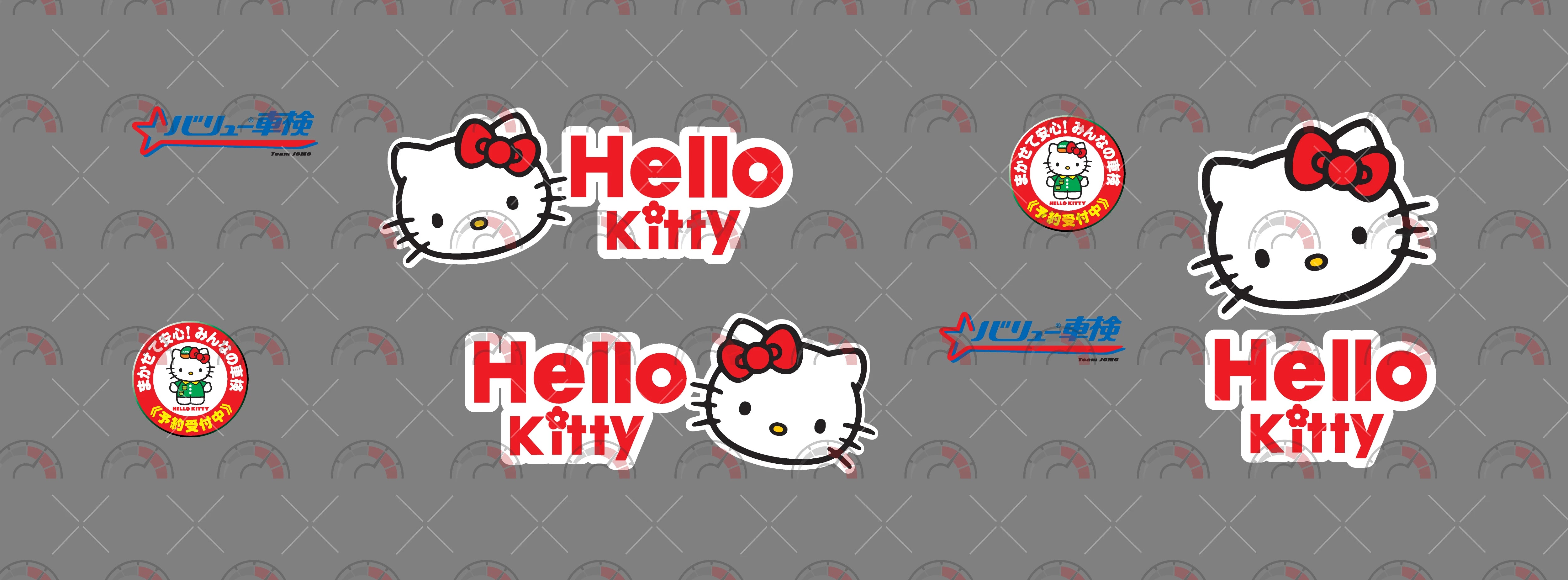 Hello Kitty Toy car Decals