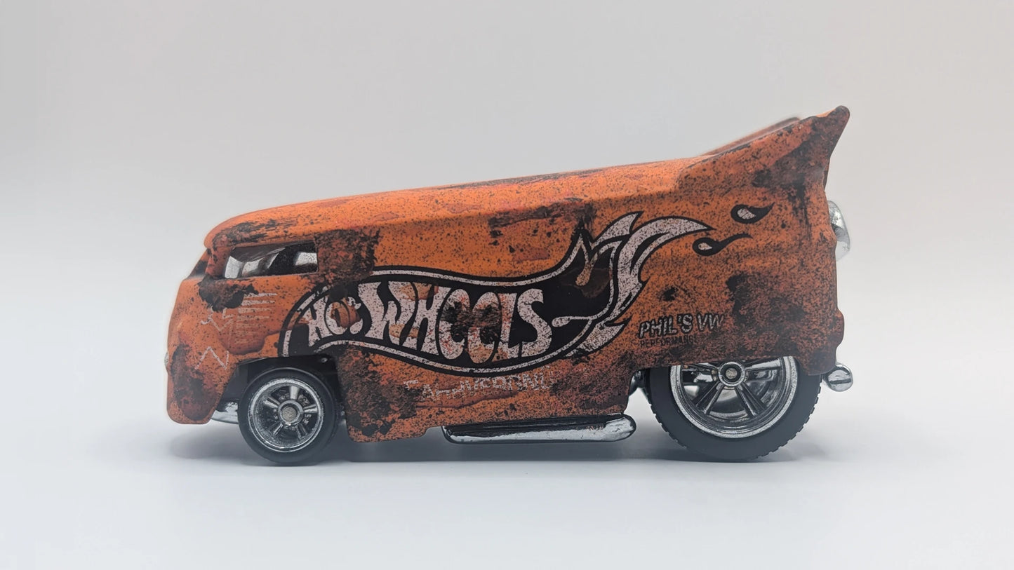 Hells Dept Custom Hot Wheels Volkswagen Drag Bus