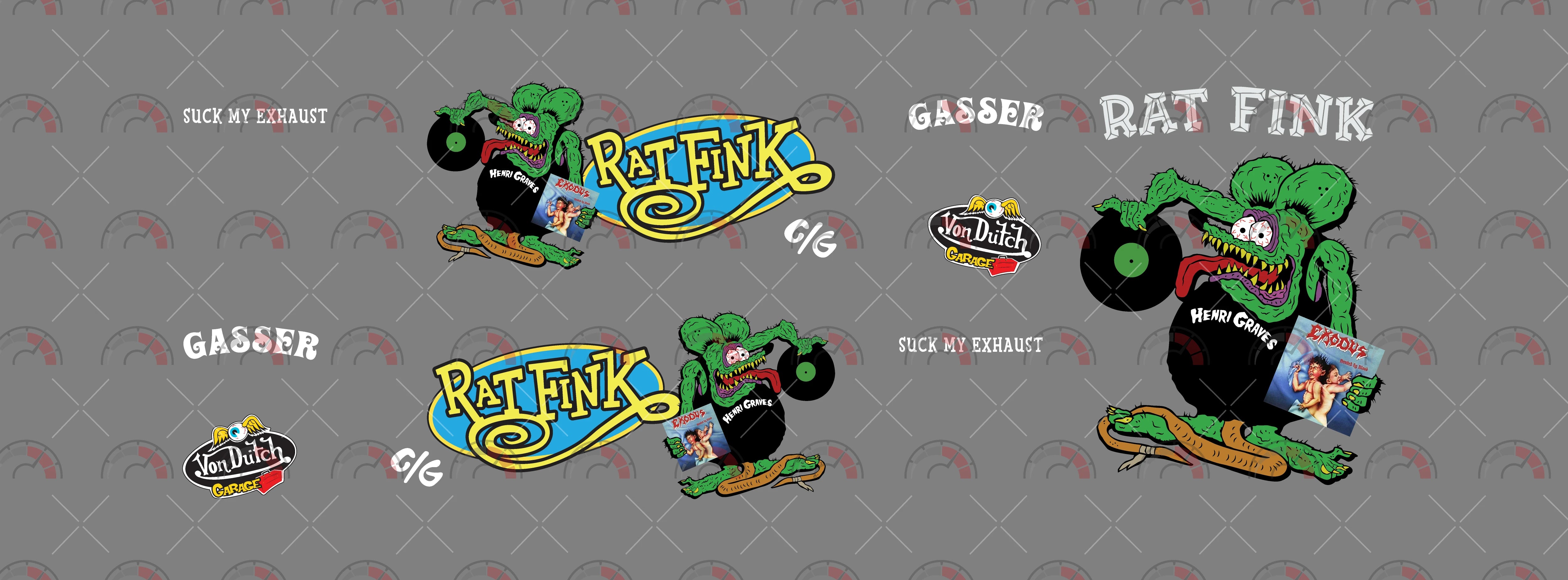 Henri Graves Design Toy Car Sticker