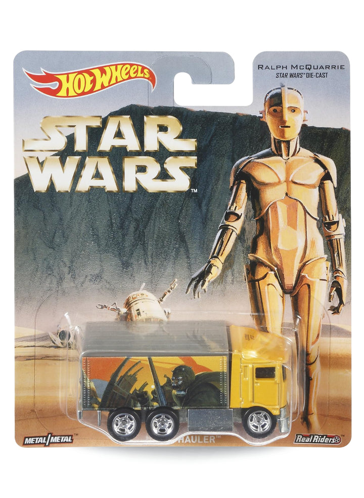 Hot Wheels Pop Culture 2016 Star Wars Concept Art Hiway Hauler 1:64 – Pearl Dark Yellow