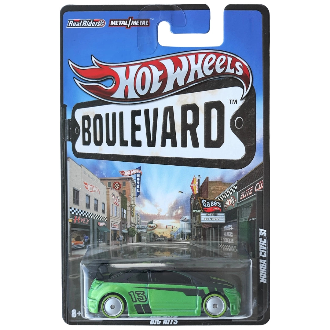 Hot Wheels 1:64 Honda Civic Si Green