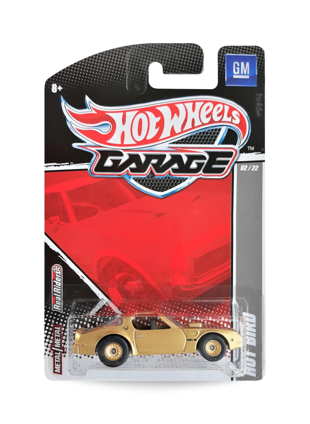 Hot Wheels GM Garage 2011 Pontiac Hot Bird 1:64 – Metalflake Gold
