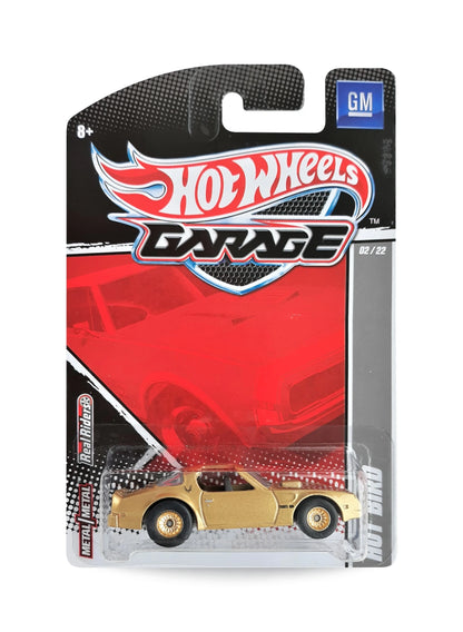 Hot Wheels GM Garage 2011 Pontiac Hot Bird 1:64 – Metalflake Gold