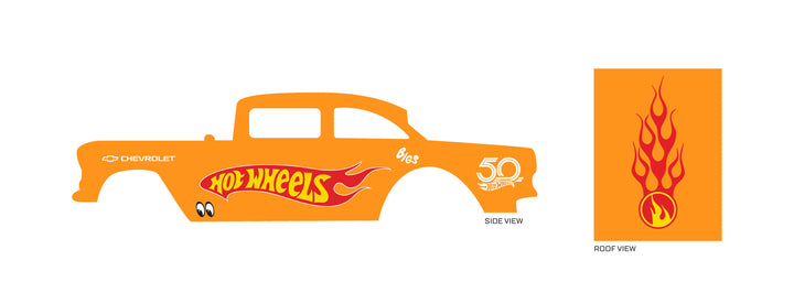Hot Wheels 01 Design Toy Car Sticker