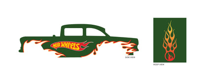 Hot Wheels 02 Design Toy Car Sticker