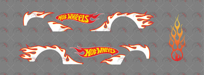 Hot Wheels 02 Design Toy Car Sticker