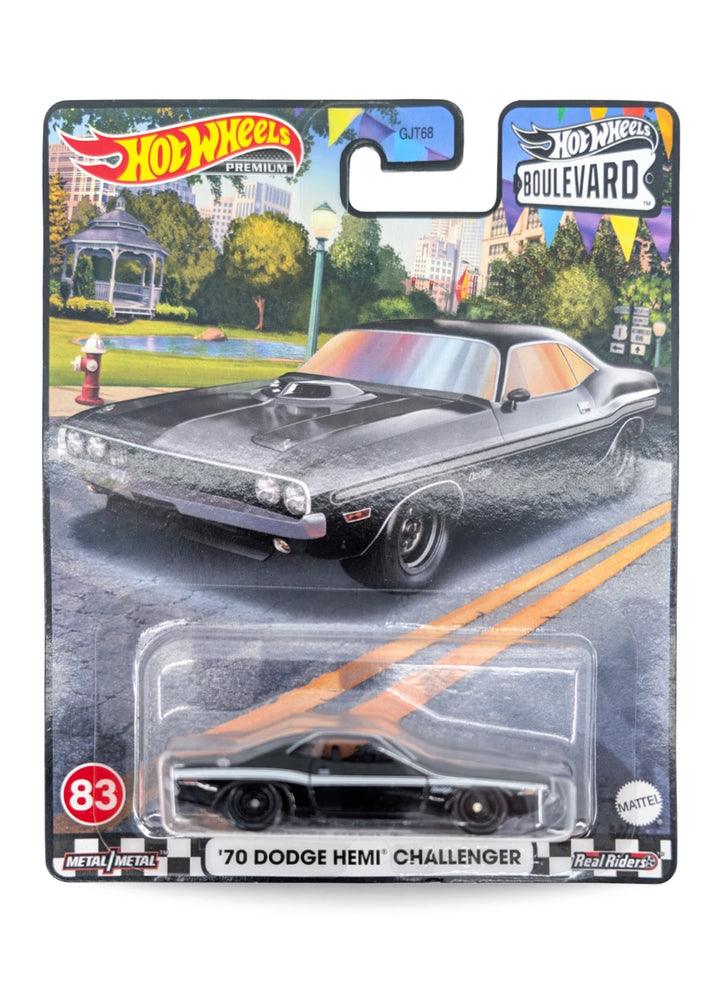 Hot Wheels Dodge '70 Dodge HEMI Challenger 1:64 – Black