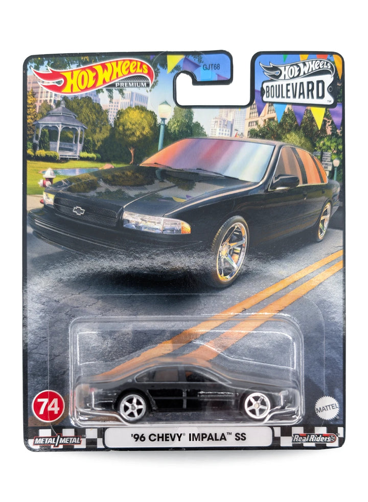 Hot Wheels Chevrolet '96 Chevy Impala SS 1:64 – Black