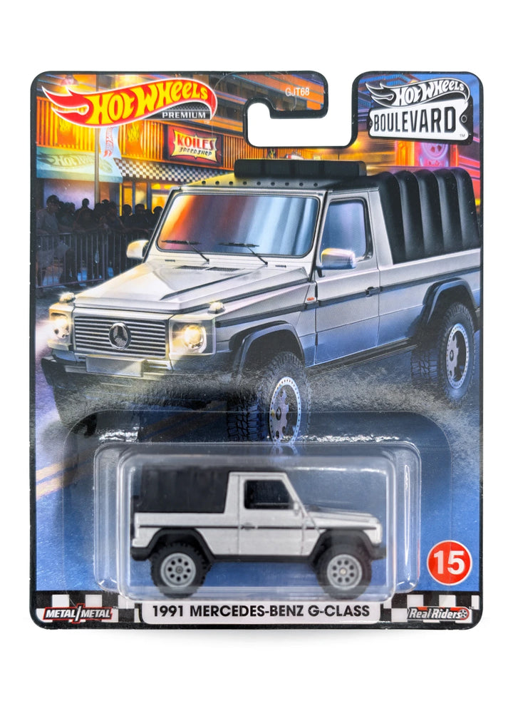 Hot Wheels 1991 Mercedes-Benz G-Class 1:64 - Metalflake Silver