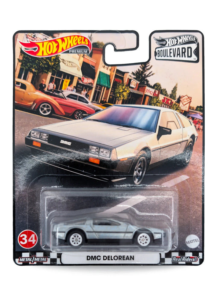 Hot Wheels DeLorean DMC-12 1:64 - Zamac