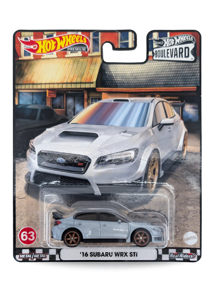 Hot Wheels Subaru '16 Subaru WRX STI 1:64 - Metalflake Silver