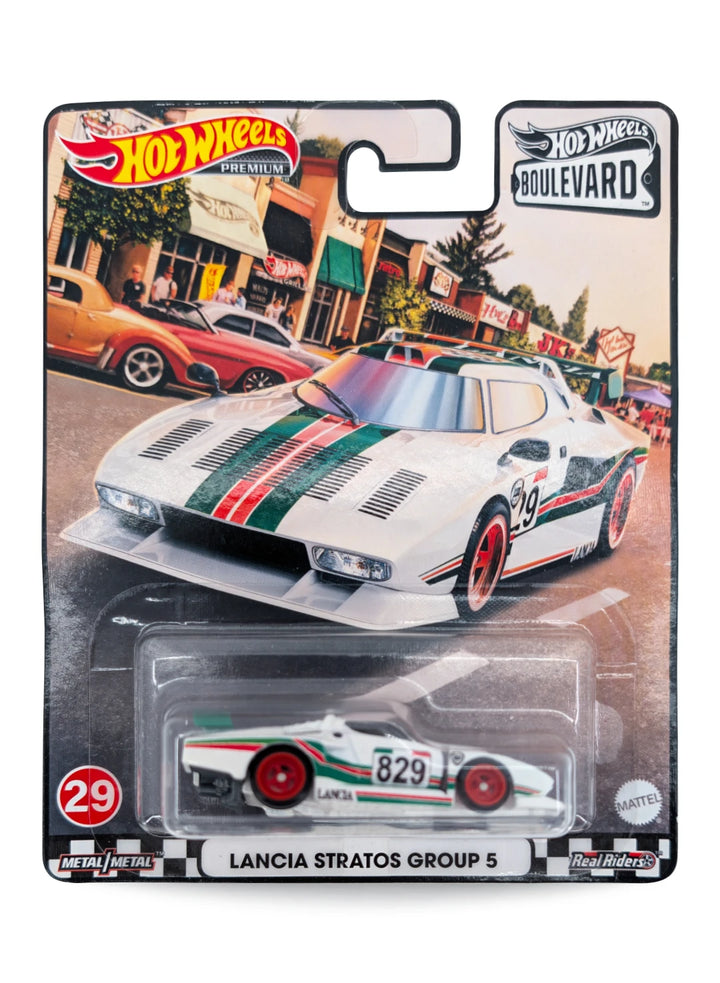 Hot Wheels Lancia Stratos Group 5 1:64 - White