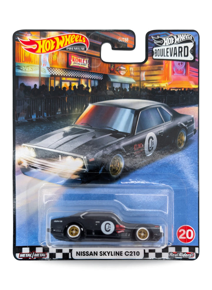 Hot Wheels Nissan Skyline C210 1:64 - Black