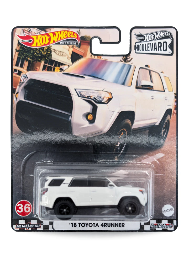 Hot Wheels Toyota '18 Toyota 4Runner 1:64 - White