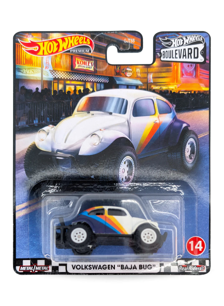 Hot Wheels Volkswagen Baja Bug 1:64 - White