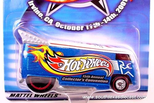 Volkswagen Drag Bus – Metallic Blue (Yellow-Tipped Flames)
