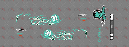 The Smurfs Toy car Decals