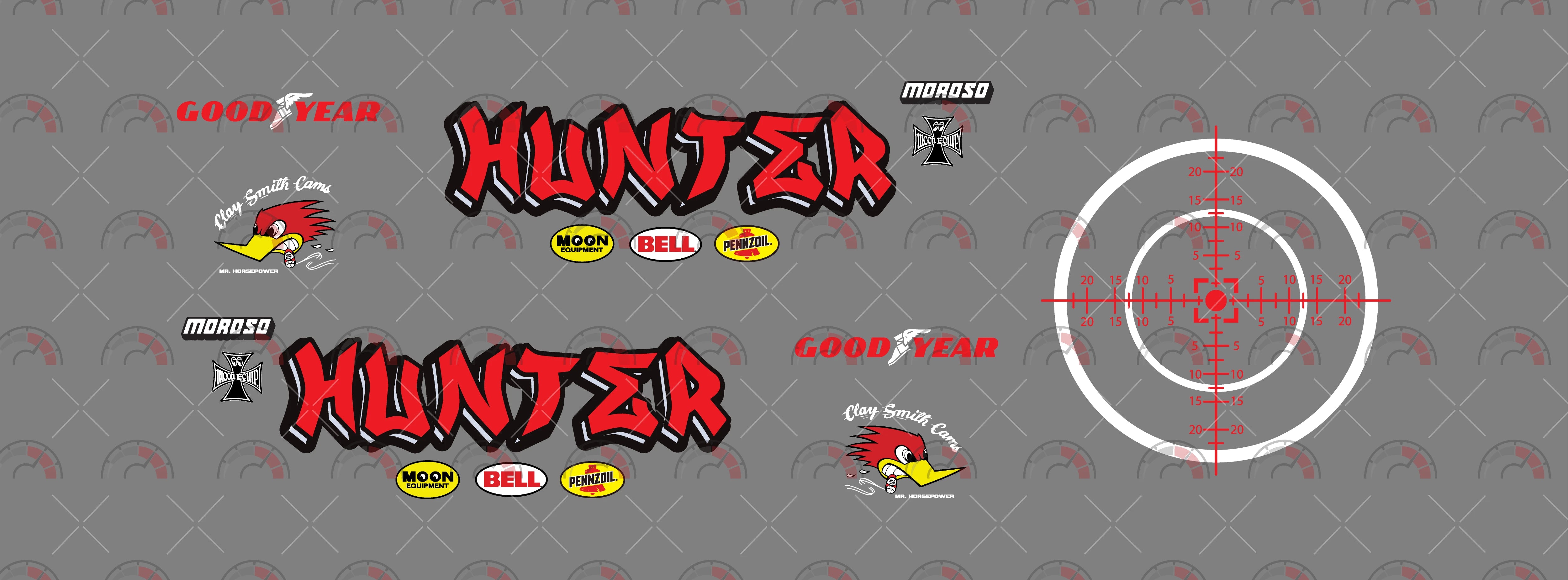 Hunter Custom Car Decals