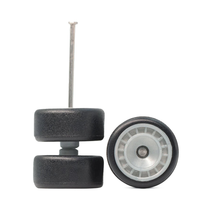 Oz Gray 10mm wheels for toy cars