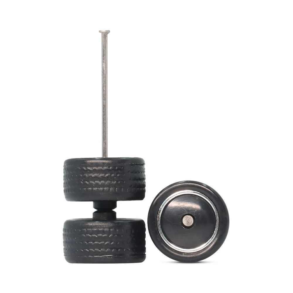 Black Dish Line Chrome 10mm Car Wheels