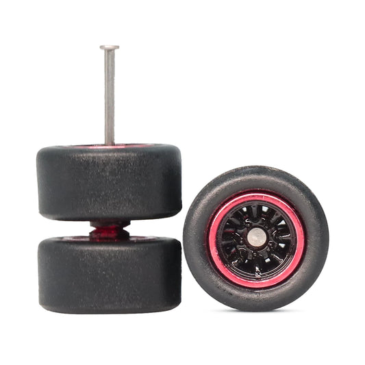 Watanabe Black Line Red car wheels