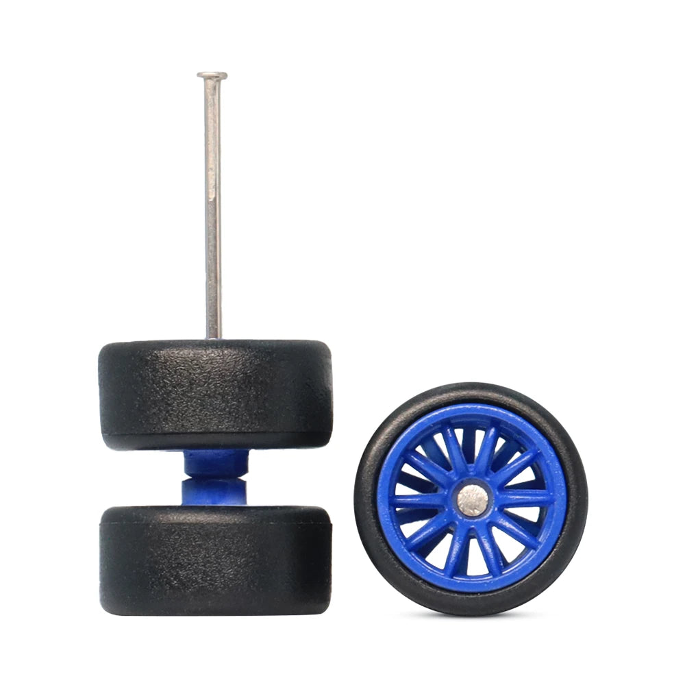 CE28 Blue 10mm Car Wheels