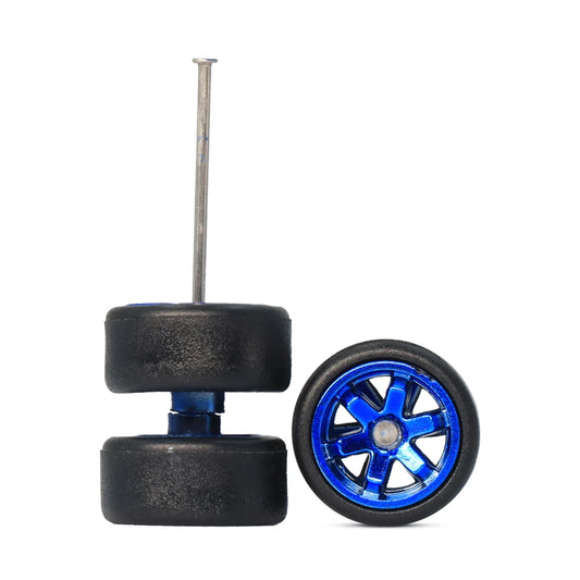 TE37 Blue 10mm Car Wheels