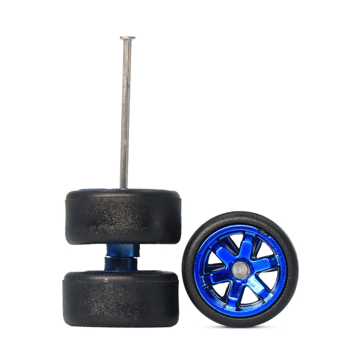 TE37 Blue 10mm Car Wheels