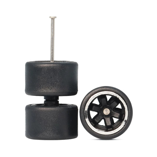 TE37 Black Line Chrome Car Wheels