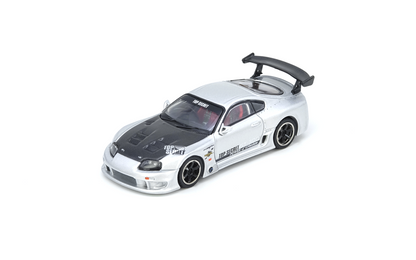 Toyota Supra (A80) TOP SECRET GT300 Silver – GTSHOW 2025 Event Edition