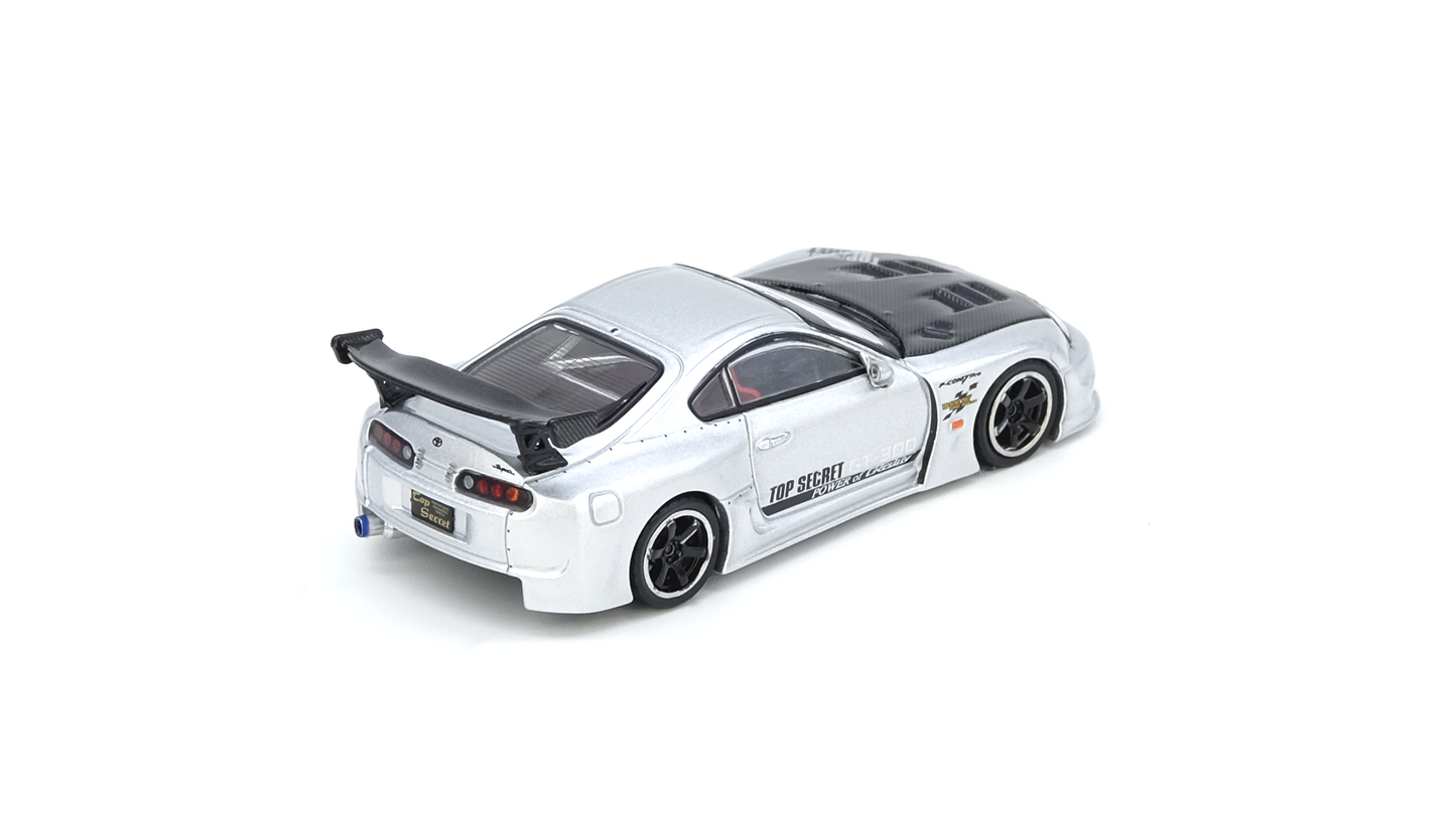Toyota Supra (A80) TOP SECRET GT300 Silver – GTSHOW 2025 Event Edition