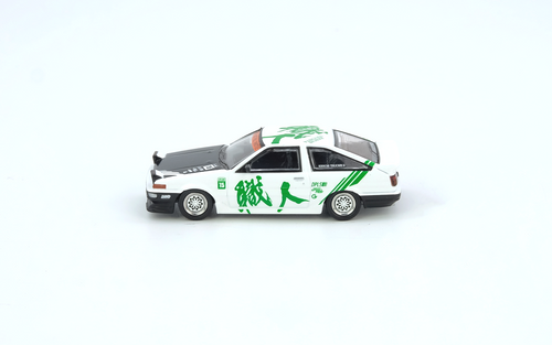 “INNO64 x DPLS x Keichi Tsuchiya” Toyota Sprinter TRUENO AE86 White 2025 Thailand Diecast Expo