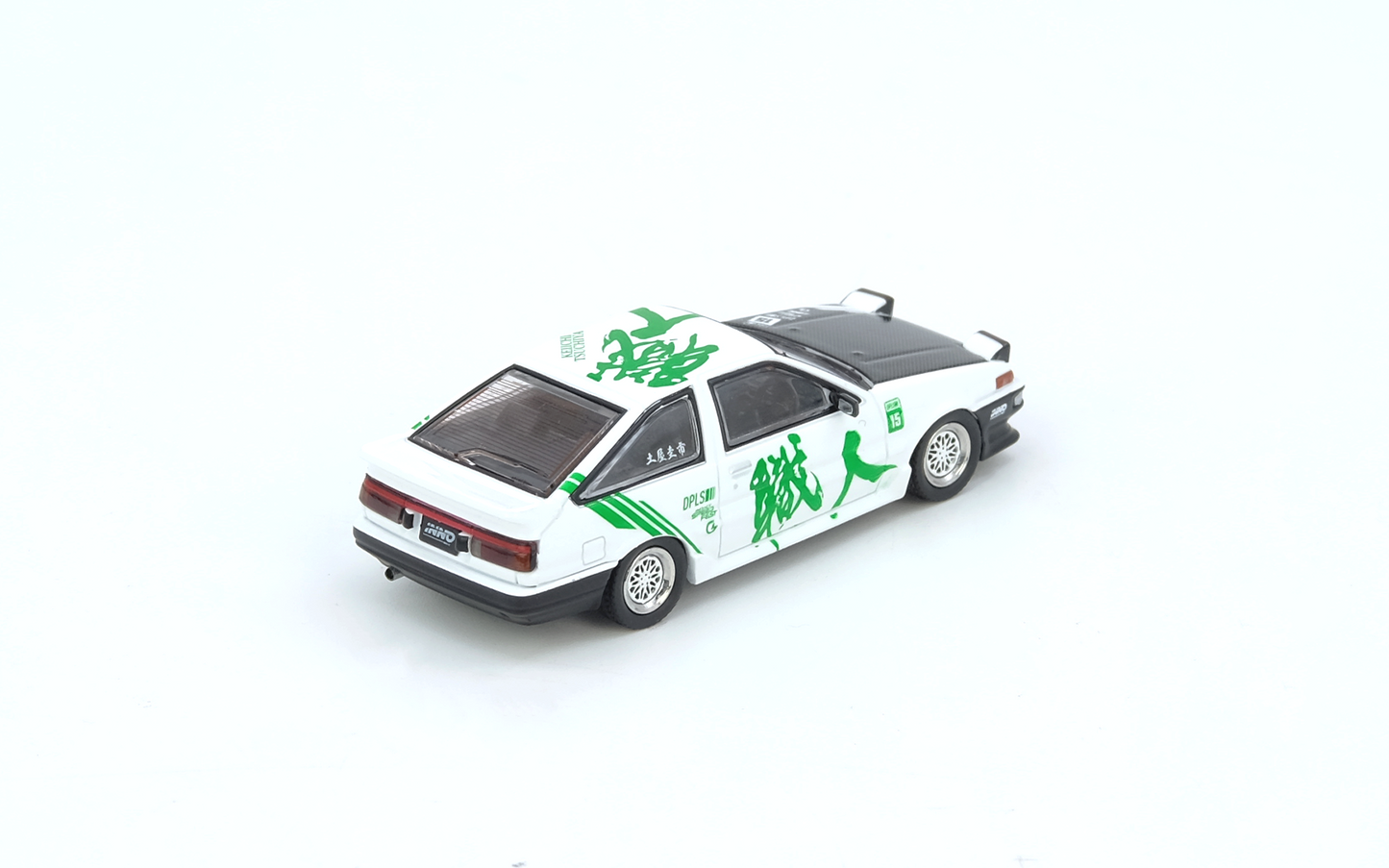 “INNO64 x DPLS x Keichi Tsuchiya” Toyota Sprinter TRUENO AE86 White 2025 Thailand Diecast Expo