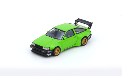 Toyota Corolla Levin AE86 “PANDEM / ROCKET BUNNY” Green