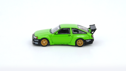 Toyota Corolla Levin AE86 “PANDEM / ROCKET BUNNY” Green