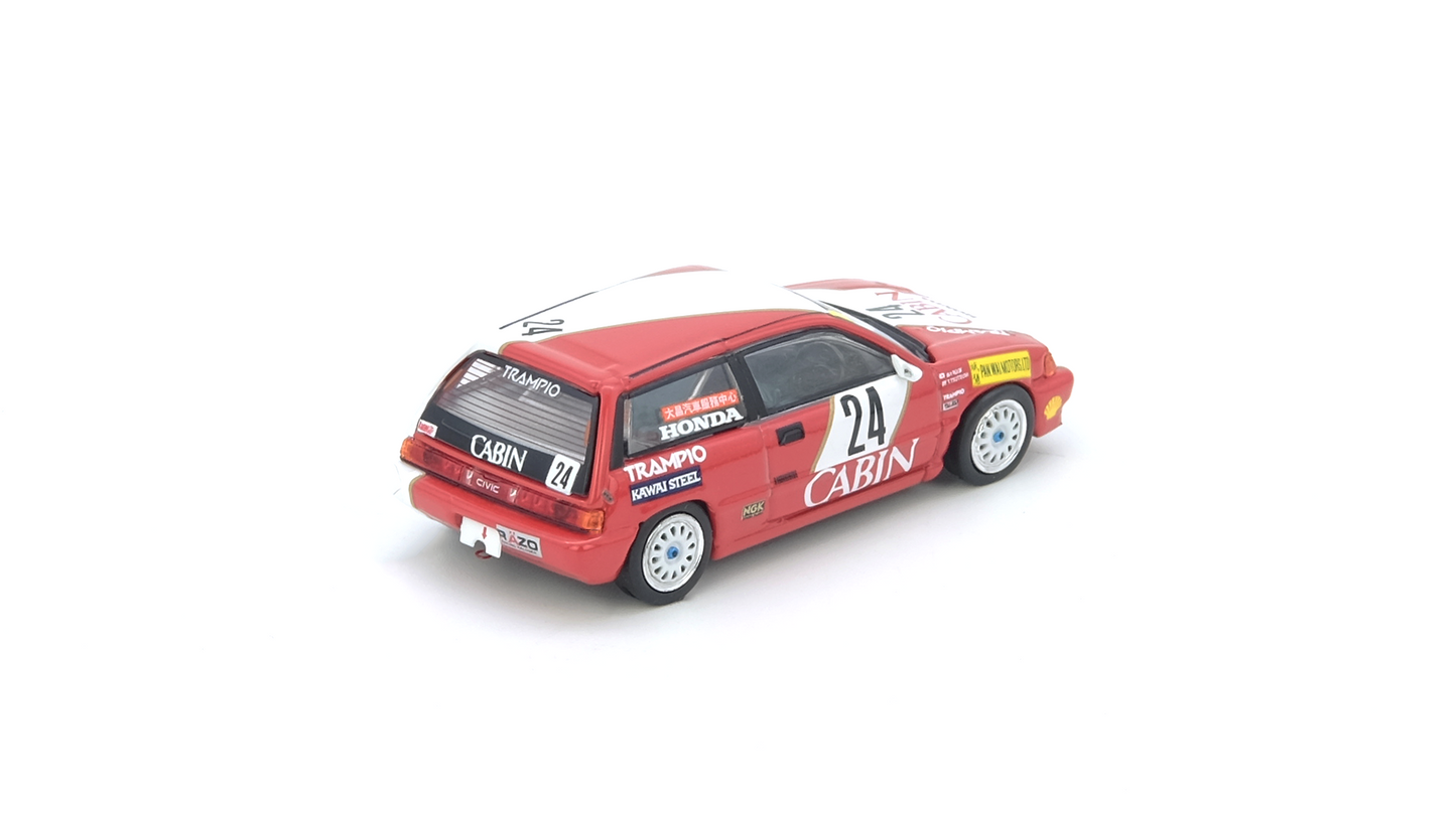 Honda Civic Si E-AT #24 “CABIN” Macau Guia Race 1988 2nd 1600cc Class Tomohiko Tsutsumi – Macau Grand Prix 2021 Special Edition